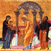 Сретение Господне: иконы и фрески