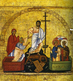 икона Воскресение Христово, икона Пасхи