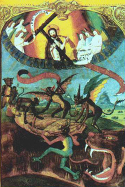 Мусульманин в аду. Западная иллюстрация XV в.
